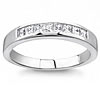 Channel Set Princess Cut Diamond Band