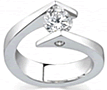 Tension engagement rings