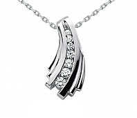  diamond journey pendants