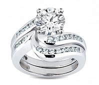  platinum diamond wedding rings