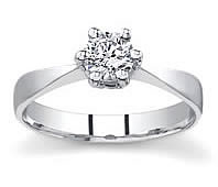  diamond solitaire rings