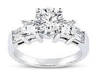  diamond engagement ring side diamonds