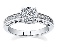  diamond engagement ring side diamonds