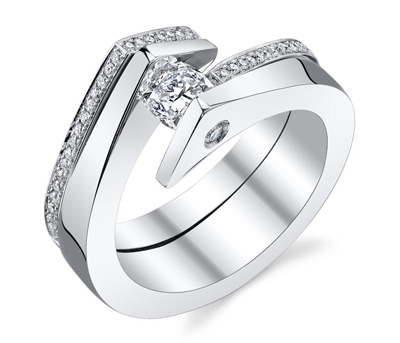  diamond tension rings