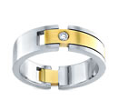 gold mens diamond wedding rings